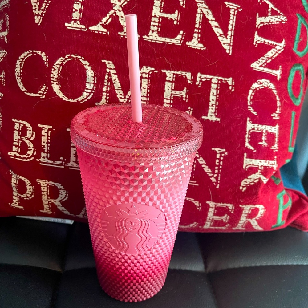 Pink Gradient Starbucks Cup